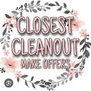 Closet Revamping‎ with new items coming soon! Help me clear out items here!